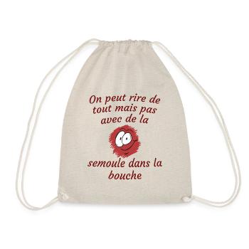 on peut rire de tout - Sac de sport léger - nature - Devant