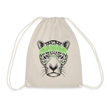 Leopard - Drawstring Bag - nature - Front
