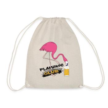 Flamingo Club - Turnbeutel - Natur - Vorne