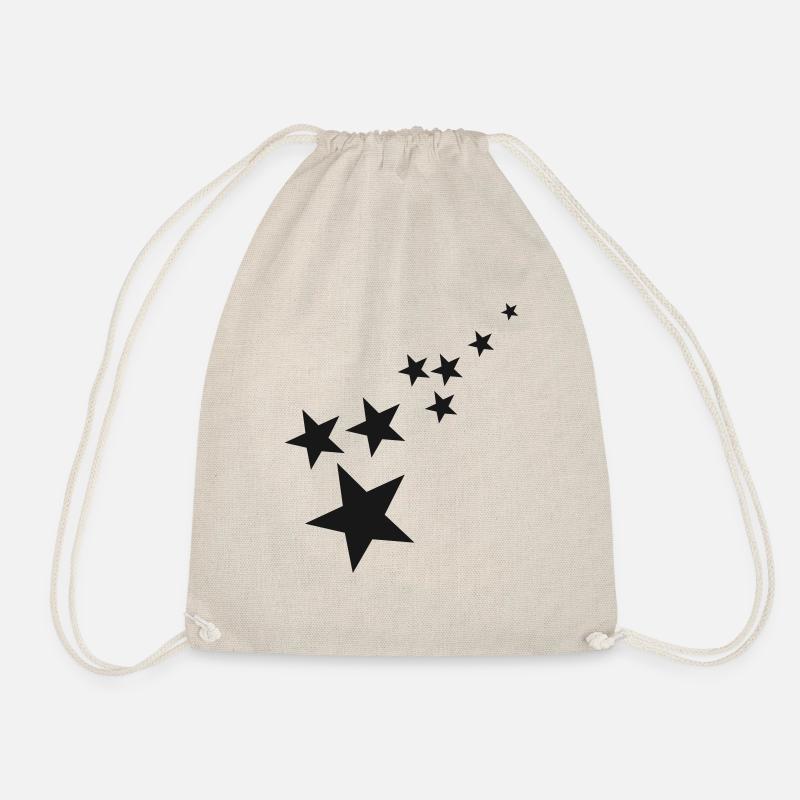 Stars - Drawstring Bag - nature