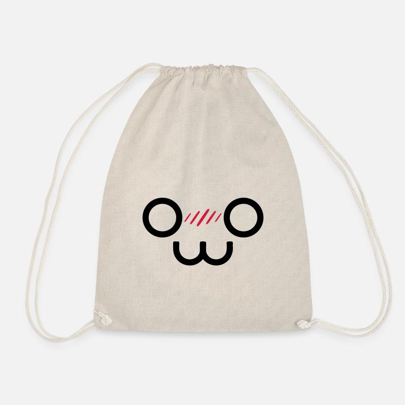Kawaii Smile (Vektorgrafik) - Turnbeutel - Natur