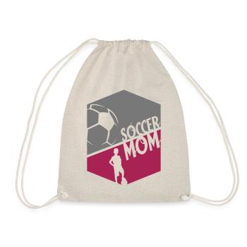 Soccer Mom - Drawstring Bag - nature - Front