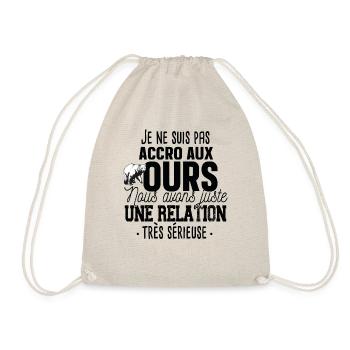Ours Brun Polaire Animal Cadeau Humour Forestier - Sac de sport léger - nature - Devant