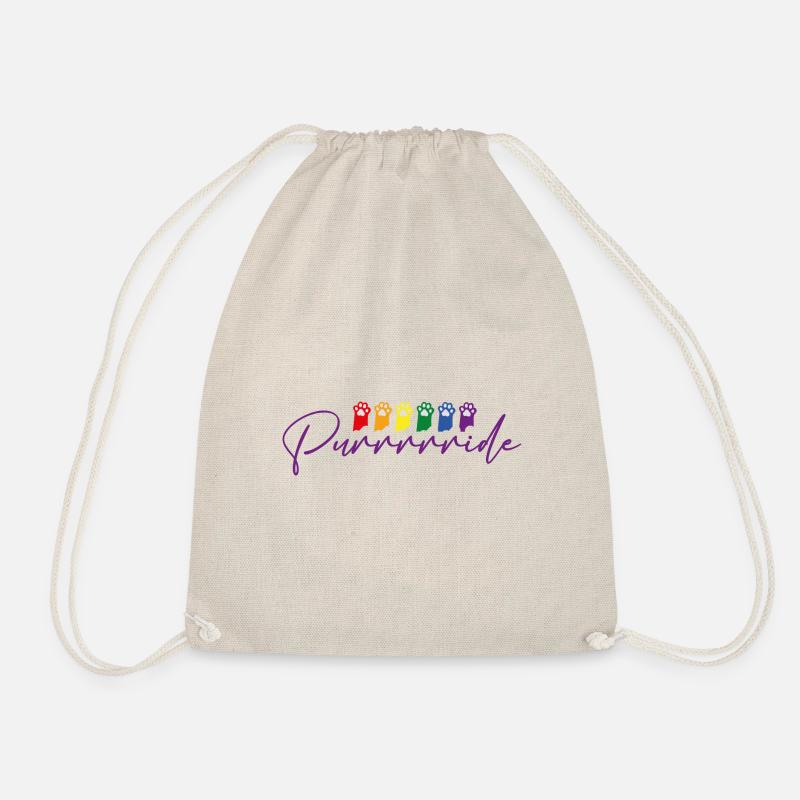Katze Pride - Turnbeutel - Natur