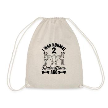 Dalmatian Dog GiftFor Dalmatian Owners - Drawstring Bag - nature - Front