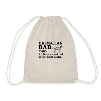 Dalmatian Dog GiftFor Dalmatian Owners - Drawstring Bag - nature - Front