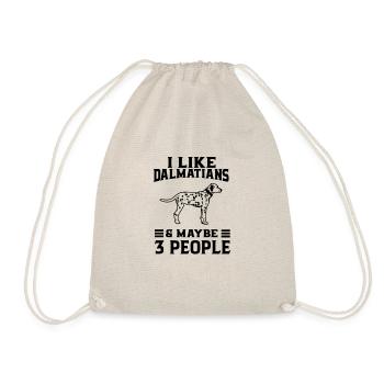 Dalmatian Dog GiftFor Dalmatian Owners - Drawstring Bag - nature - Front
