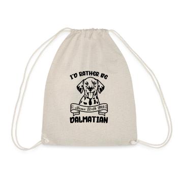 Dalmatian Dog GiftFor Dalmatian Owners - Drawstring Bag - nature - Front