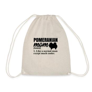 Spitz Pomeranian Zwergspitz Chien - Sac de sport léger - nature - Devant