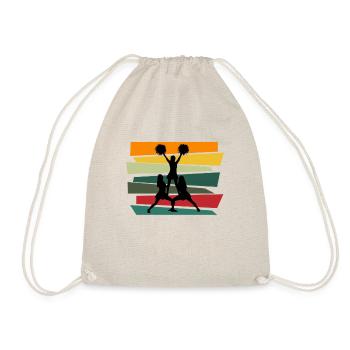 Cheerleading Cheerleader Gift - Drawstring Bag - nature - Front
