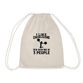 Cheerleading Cheerleader Gift - Drawstring Bag - nature - Front