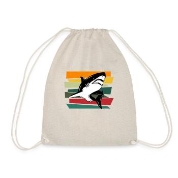 Shark, Great White Shark, Sharks, Megalodon, Shark, Hammerhead Shark - Drawstring Bag - nature - Front