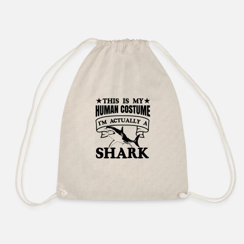 requin, grand requin blanc, requins, mégalodon, requin, requin marteau - Sac de sport léger - nature