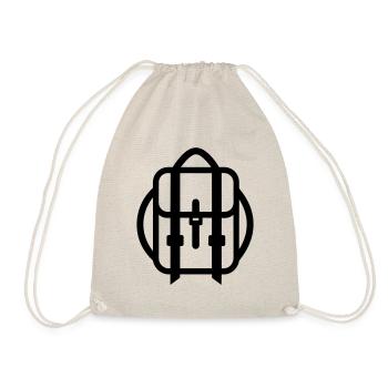 Backpack - Drawstring Bag - nature - Front