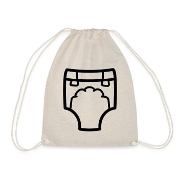 Couche - Sac de sport léger - nature - Devant