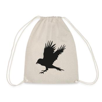 Corbeau, corbeau - Sac de sport léger - nature - Devant