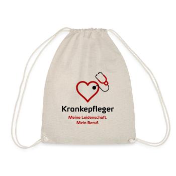 Krankenpfleger - Turnbeutel - Natur - Vorne