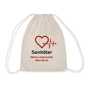 Sanitäter - Turnbeutel - Natur - Vorne