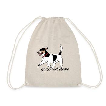 Hund - Turnbeutel - Natur - Vorne