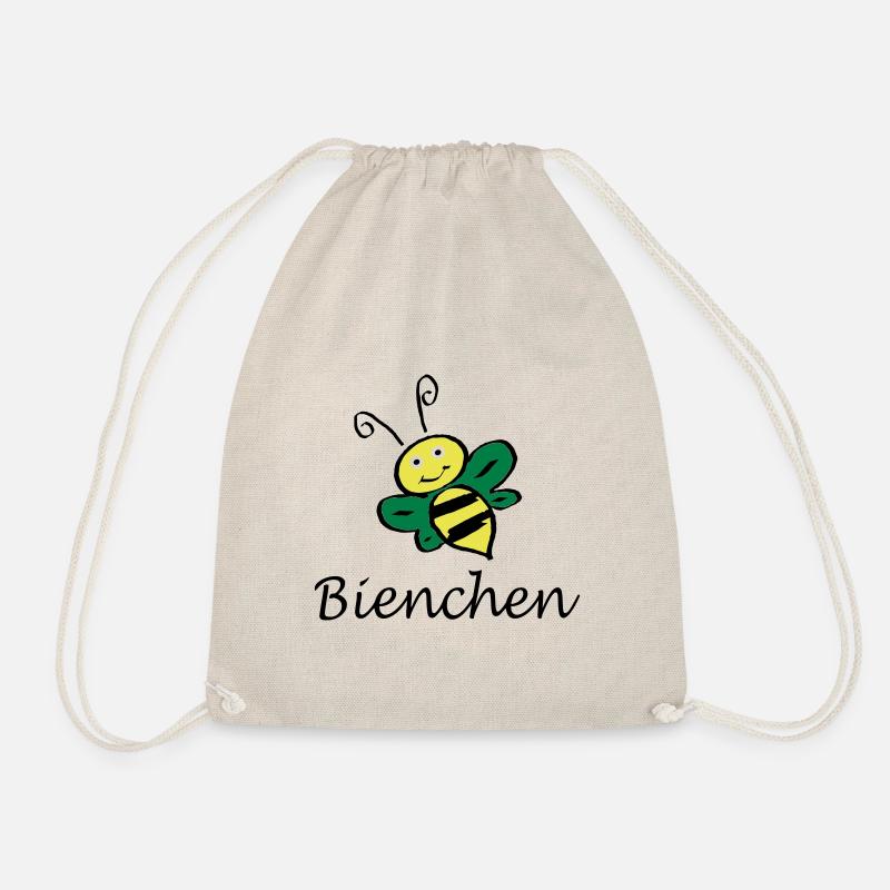 Bienchen Geschenk Geburtstag Statement - Turnbeutel - Natur