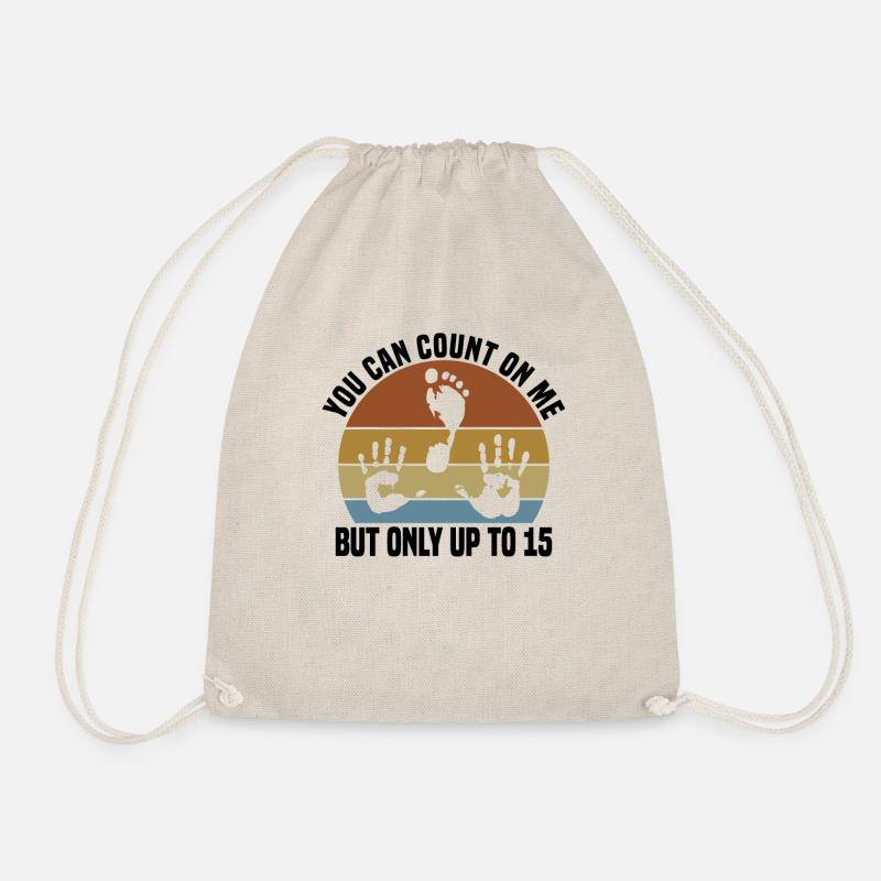 Leg amputee Amputee Wheelchair Prosthesis - Drawstring Bag - nature