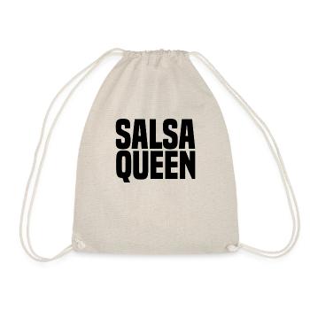 Salsa dansant musique dansante pratiquant le latin - Sac de sport léger - nature - Devant