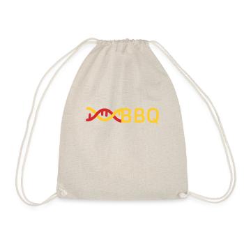 ''BBQ'' is in my DNA - Drawstring Bag - nature - Front