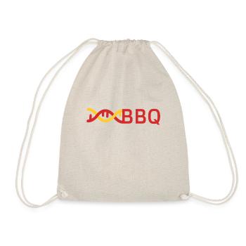 BBQ is in my DNA - Drawstring Bag - nature - Front