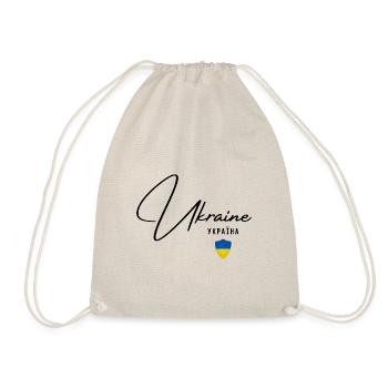 Drapeau ukrainien, fierté ukrainienne - Sac de sport léger - nature - Devant
