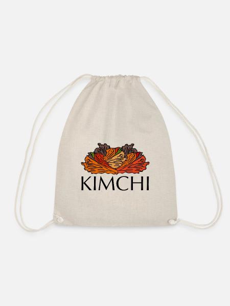 I ♡ Kimchi | 한국 | Korean Food | Korea | 김치 - Turnbeutel - Natur