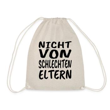 Nicht von schlechten Eltern - Turnbeutel - Natur - Vorne