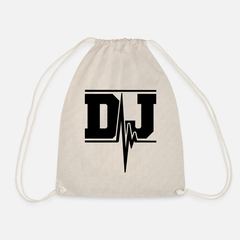 DJ Music Pulse - Turnbeutel - Natur