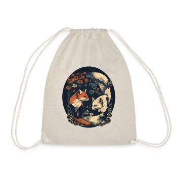 FOX 10 - Drawstring Bag - nature - Front