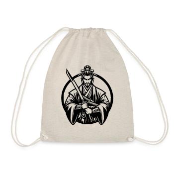 Samurai - Turnbeutel - Natur - Vorne