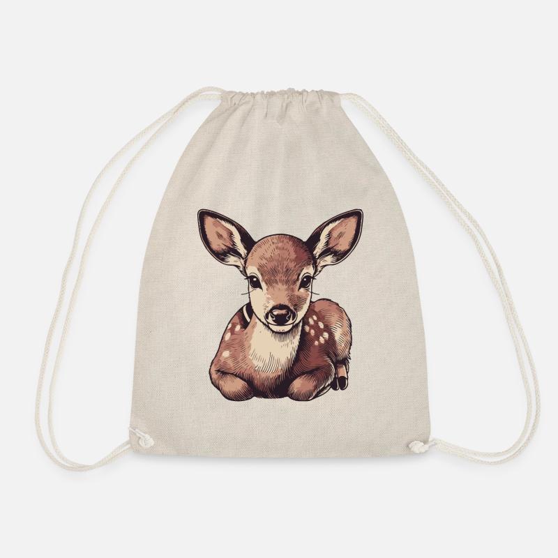 Roe deer - Drawstring Bag - nature