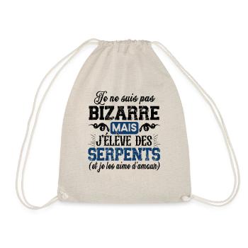 Serpent Reptile Cobra Boa Animal Terrarium Cadeau - Sac de sport léger - nature - Devant