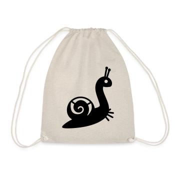 Snail - Drawstring Bag - nature - Front