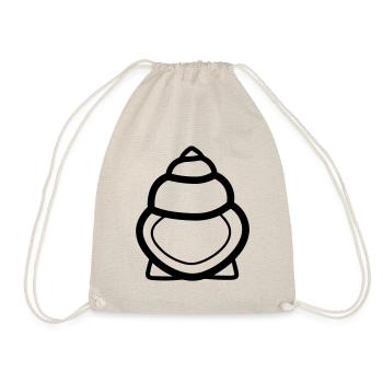 Shell - Drawstring Bag - nature - Front
