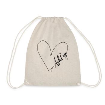 Ashley Nom Ligne de coeur - Sac de sport léger - nature - Devant