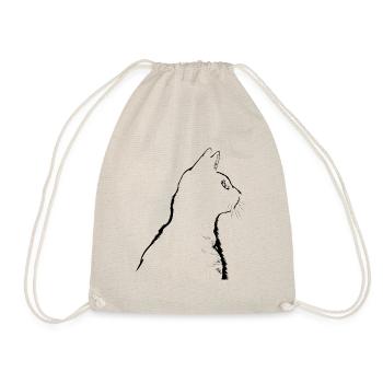 Chat, Motif De Chat - Sac de sport léger - nature - Devant