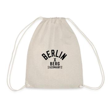 Berlin X-Berg Gift idea for Kreuzberger - Drawstring Bag - nature - Front