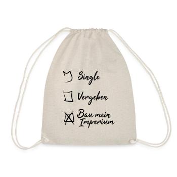 Girlboss Powerfrau - Turnbeutel - Natur - Vorne