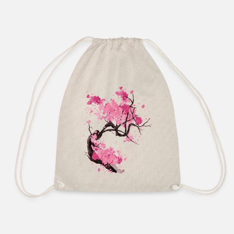 Sakura-Baum - Turnbeutel - Natur
