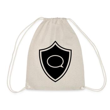 Coat of arms speech bubble - Drawstring Bag - nature - Front