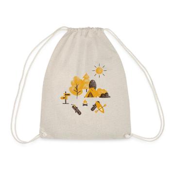 Nature Camping - Drawstring Bag - nature - Front
