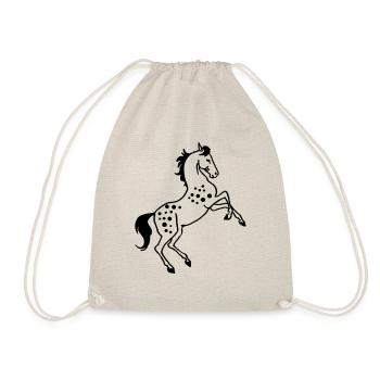 Cheval cabré - Sac de sport léger - nature - Devant