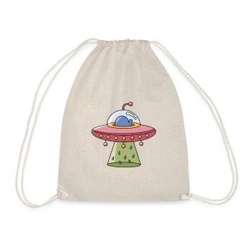 Ufo - Turnbeutel - Natur - Vorne
