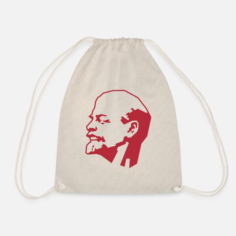 Lenin - Drawstring Bag - nature