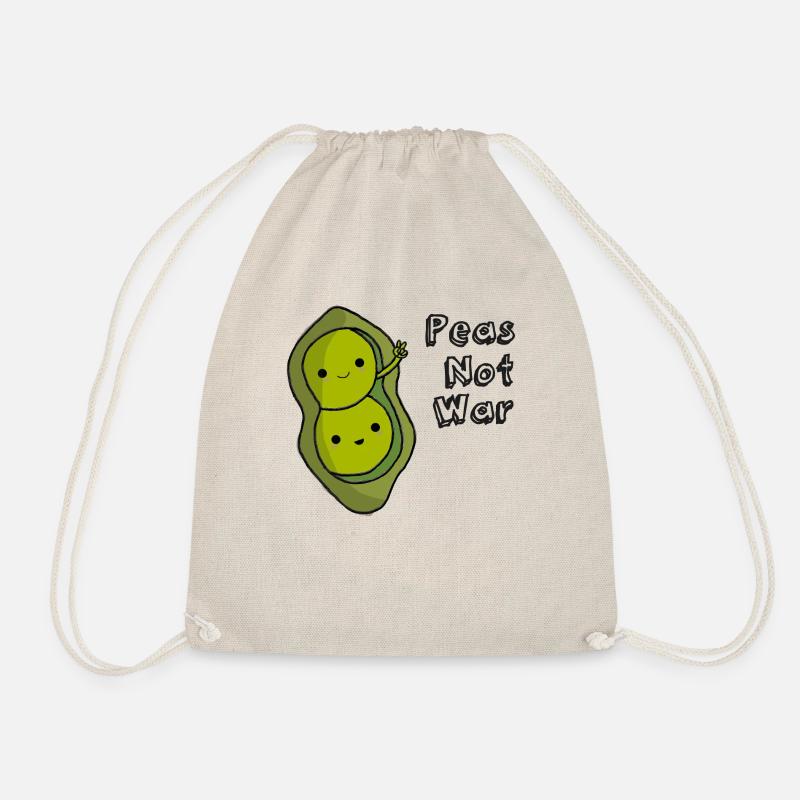 Peas not war - Shirt - Turnbeutel - Natur