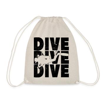 Scuba Dive - Drawstring Bag - nature - Front
